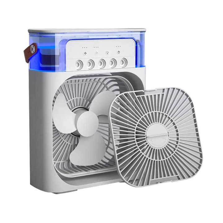 3 in 1 Humidifier Air Cooler Fan | USB Power Supply Desktop Misting Fan