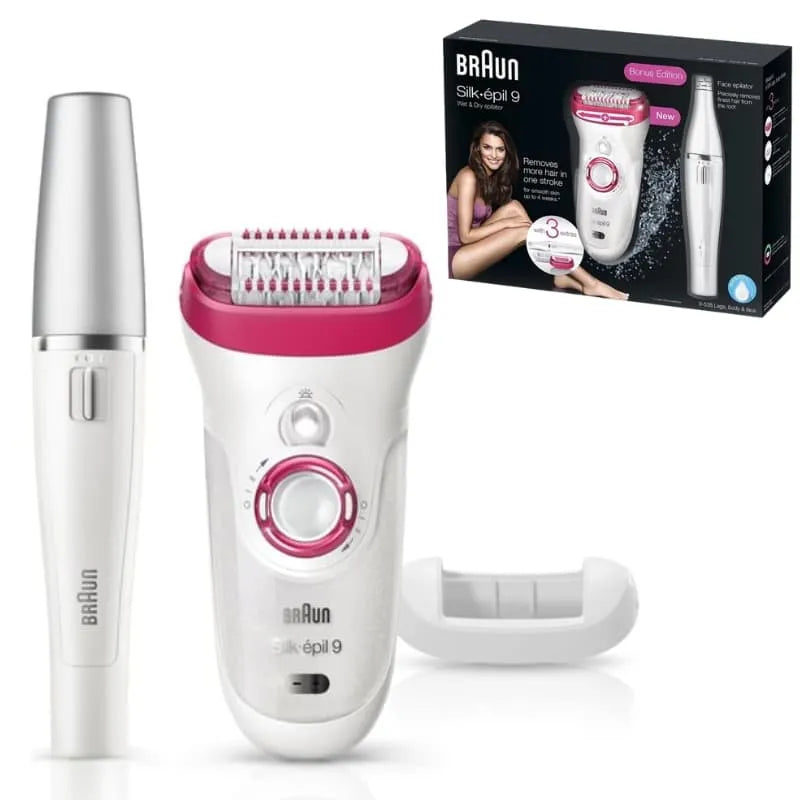 Braun Silk-épil 9 9-538 Wet & Dry Epilator | Fast & Precise