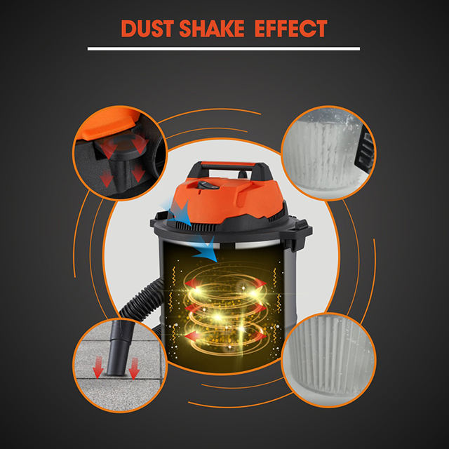 20 Litre Wet and Dry Vacuum Cleaner | 1200W Carpet & Floor Cleaning Machine | Multifunctional Household Vacuum Cleaner