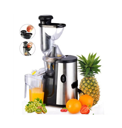 Slow Masticating Juicer | Cold Press Juicer Machine with Wide Mouth | Easy to Clean with Juice Jug and Brush | Higher Nutrient Fruit and Vegetable Juice