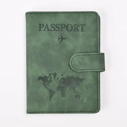 Travel Passport Holder/Card Holder with RFID Protection | 14.8x11cm - Multiple Colors Available