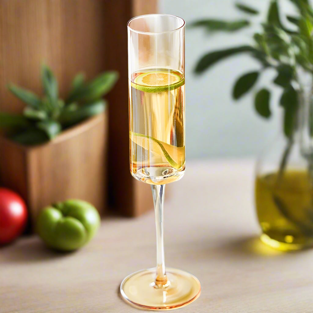 Elegant Champagne Flutes (180ml)