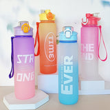 1000ml Fitness Water Bottle  BPA Free, Leak Proof Hydration | Available in Multiple colors