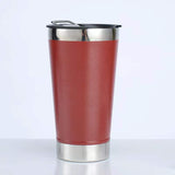 Portable Thermal Beer Cup with Bottle Opener | Eco Friendly Stainless Steel 500ml Travel Mug | Wide Mouth for Easy Sipping