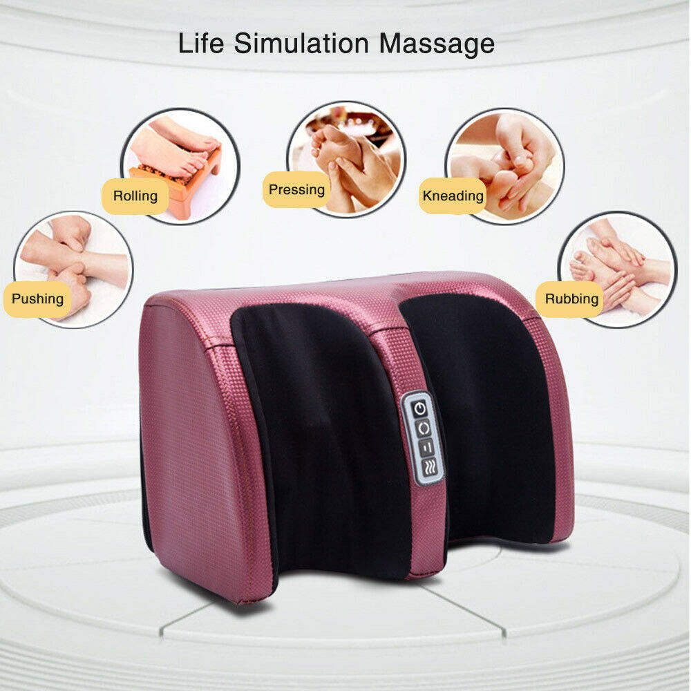 Electric Foot Massager Heater | Full Foot Massage Machine with Airbag and Roller for Ultimate Relaxation