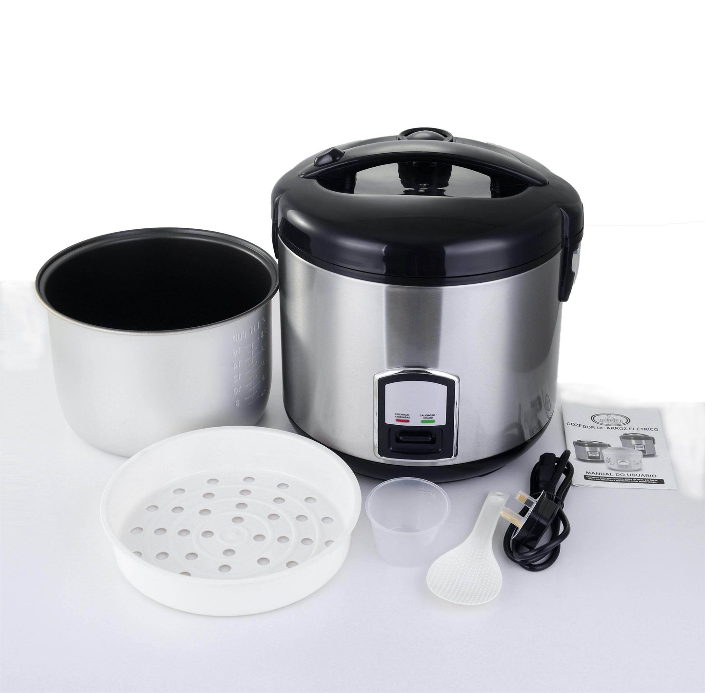 BOMA Automatic Rice Cooker BM-50D15 A | 5L Stainless Steel Smart Rice & Steam Cooker