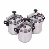 High Quality Aluminium Non Explosive Pressure Cooker | Explosion Proof Aluminum Cookers | 5L, 7L, & 9L