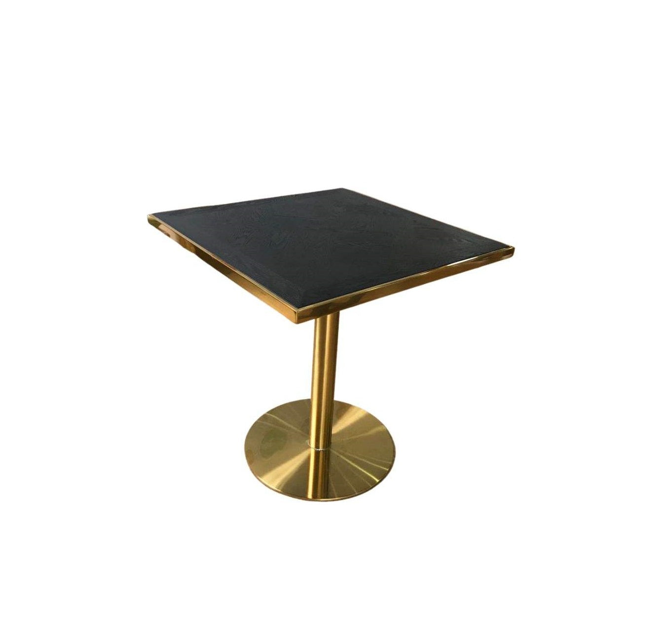 Nordic Dining Table | Modern Square Marble Top Golden Coffee Table | Luxury Design Life Luxury Dining Table Countertop Simple Cafe Dining Table