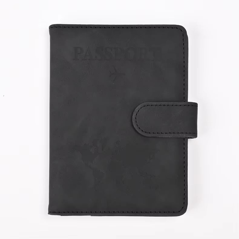 Travel Passport Holder/Card Holder with RFID Protection | 14.8x11cm - Multiple Colors Available