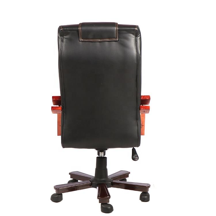 Comfortable PU Leather Boss Chair | High Back Executive Meeting Chair | Swivel Office Furniture