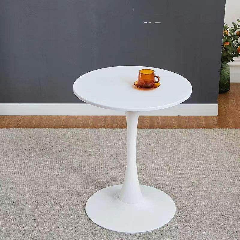 Marble Round Dining Table | Simple & Casual Nordic Style Milk Tea Coffee Table | Simple & Casual Nordic Style Milk Tea Coffee Table Balcony Small Round Table