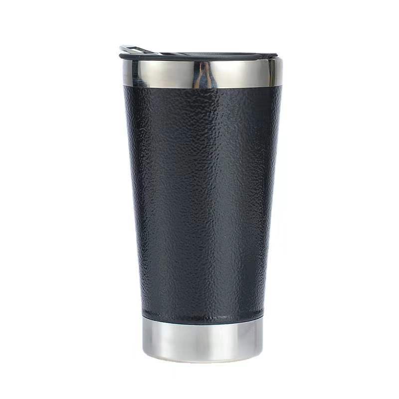 Portable Thermal Beer Cup with Bottle Opener | Eco Friendly Stainless Steel 500ml Travel Mug | Wide Mouth for Easy Sipping