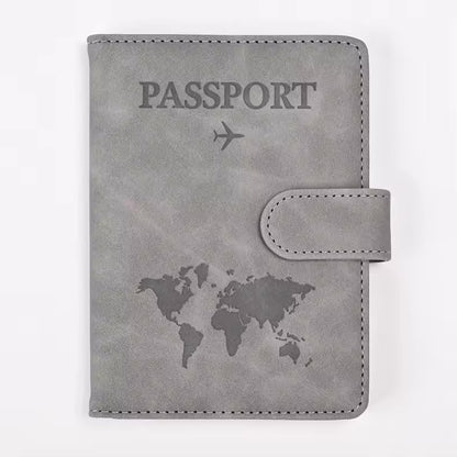 Travel Passport Holder/Card Holder with RFID Protection | 14.8x11cm - Multiple Colors Available