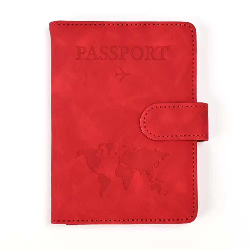 Travel Passport Holder/Card Holder with RFID Protection | 14.8x11cm - Multiple Colors Available