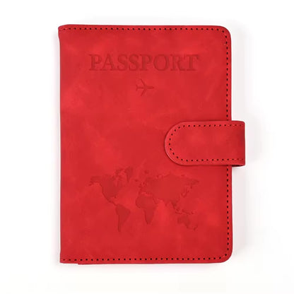 Travel Passport Holder/Card Holder with RFID Protection | 14.8x11cm - Multiple Colors Available