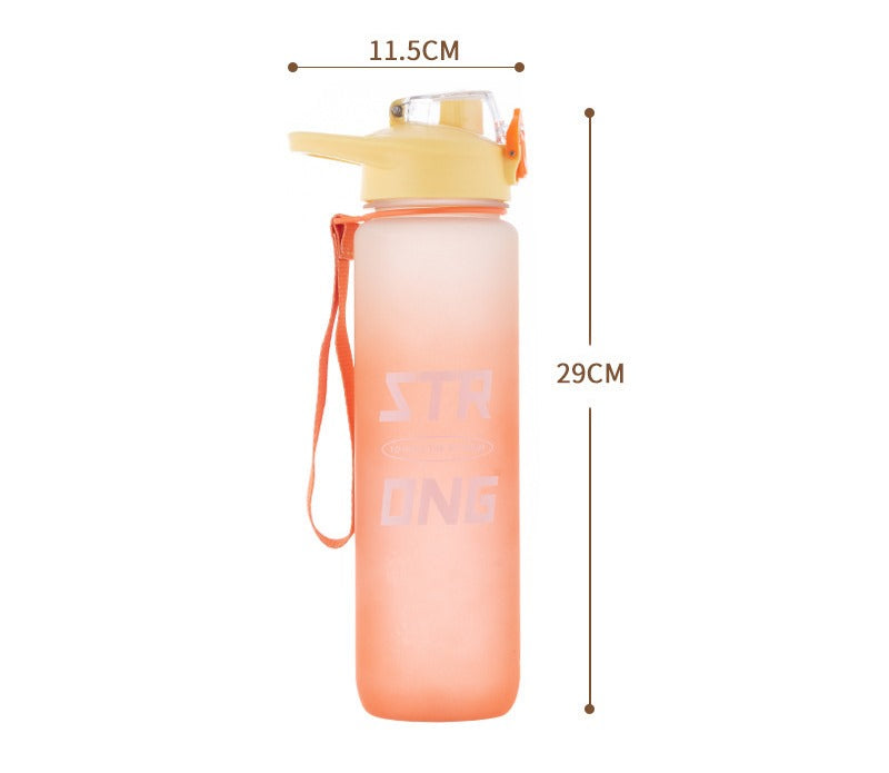 1000ml Fitness Water Bottle  BPA Free, Leak Proof Hydration | Available in Multiple colors