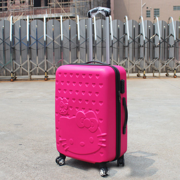 2in1 Travel Suitcase with Cosmetic Bag Trolley Luggage with 360° Mute Caster Wheels ABS+PC Material (28")