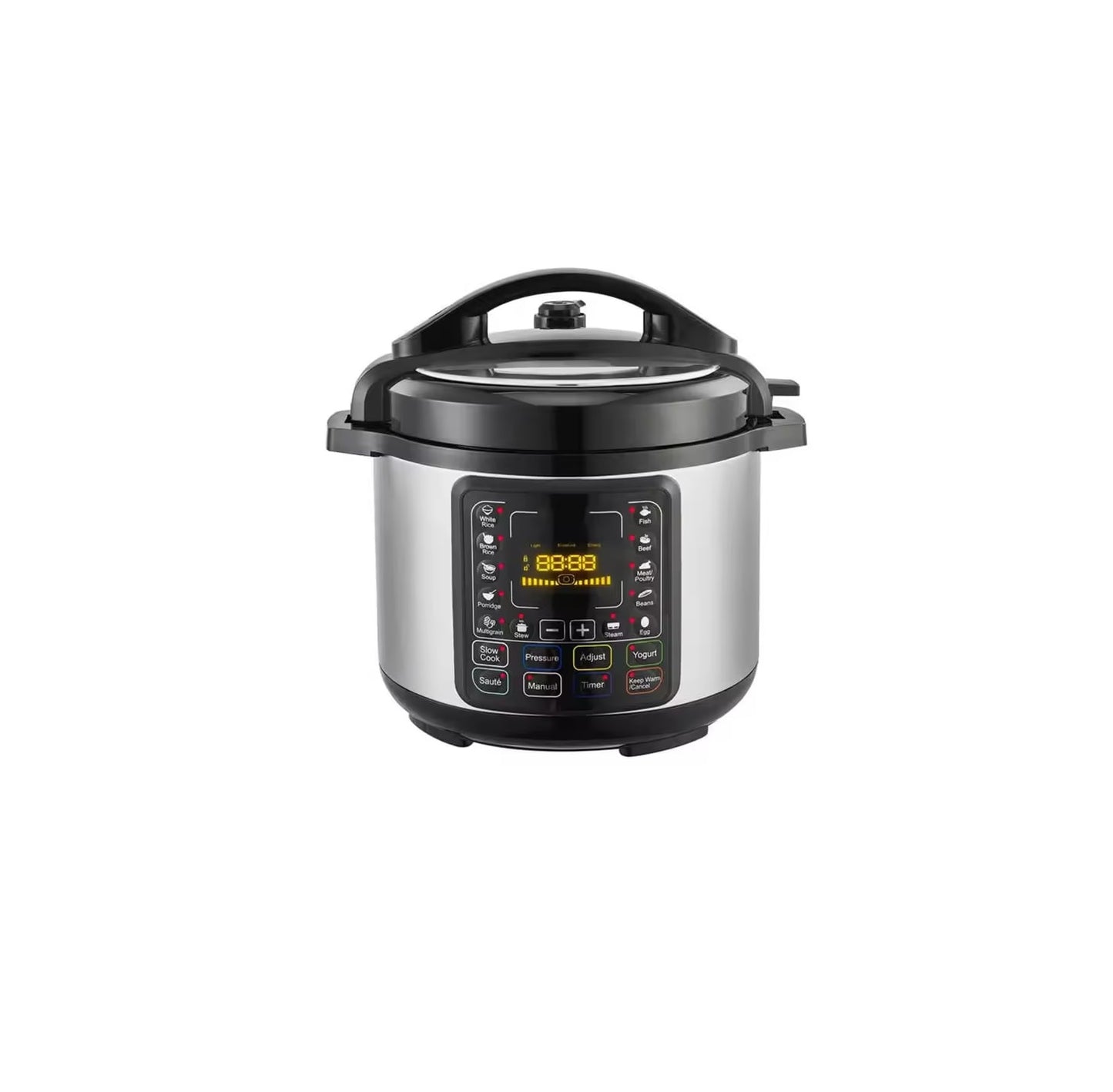 12L Electric Pressure Cooker (1600W) | High Capacity, MultiFunction Cooker for Faster, Energy Efficient Cooking