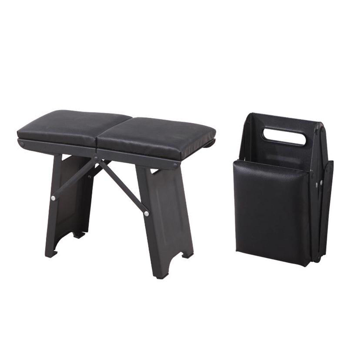 Portable Mini Steel Folding Stool Chair | Lightweight Camping, Fishing, Hiking Chair