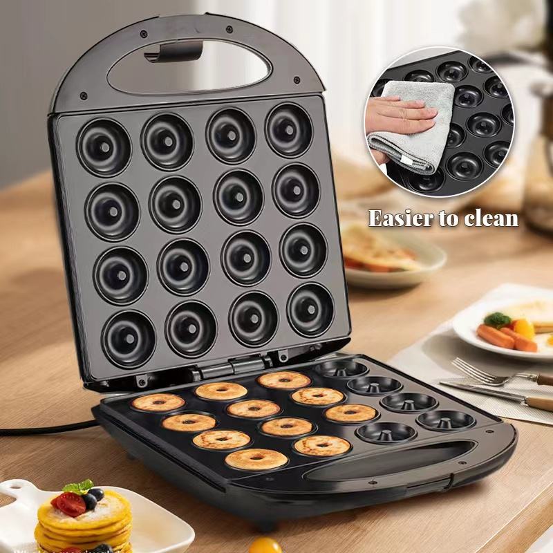 Sokany Multifunction Household Dessert Machine | Donut, Waffle, Bread, and Sandwich Maker | Electric Non Stick Breakfast Machine