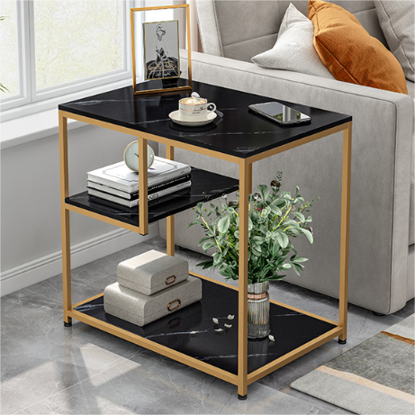 MDF Side Table | 60x40x68cm | Modern Durable Wooden Side Table for Home and Office