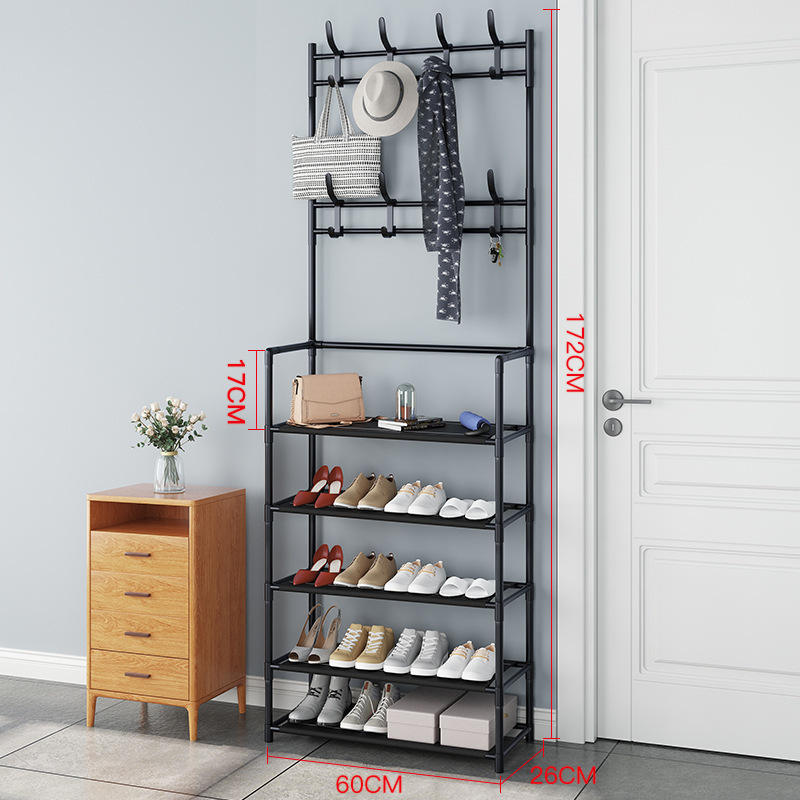 5 Layer Sturdy MultiTier Shoe Rack | Efficient Shoe Storage Organizer | 172cm x 60cm x 26cm