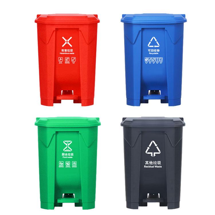 18L Quality Dustbin with Inner Bin | Available in Green, Black, Red, and Blue