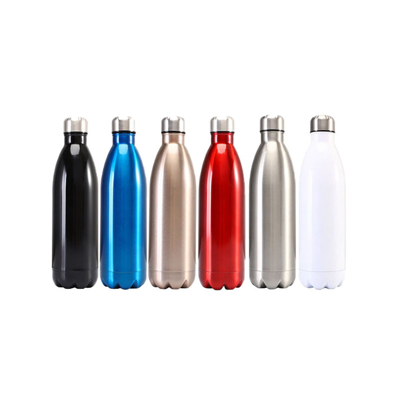 Redberry Stainless Steel Vacuum Flask for Hot & Cold (1 Litre)  | Blue, Silver and Red