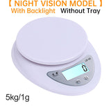 Digital Electronic Kitchen Scale | Precise Measurement | Slim Design