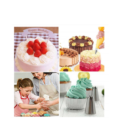 83 Piece Cake Decorator Set | Comprehensive Cake Decorating Tools | Includes Piping Tips, Nozzles, Icing Bags, Spatulas & More