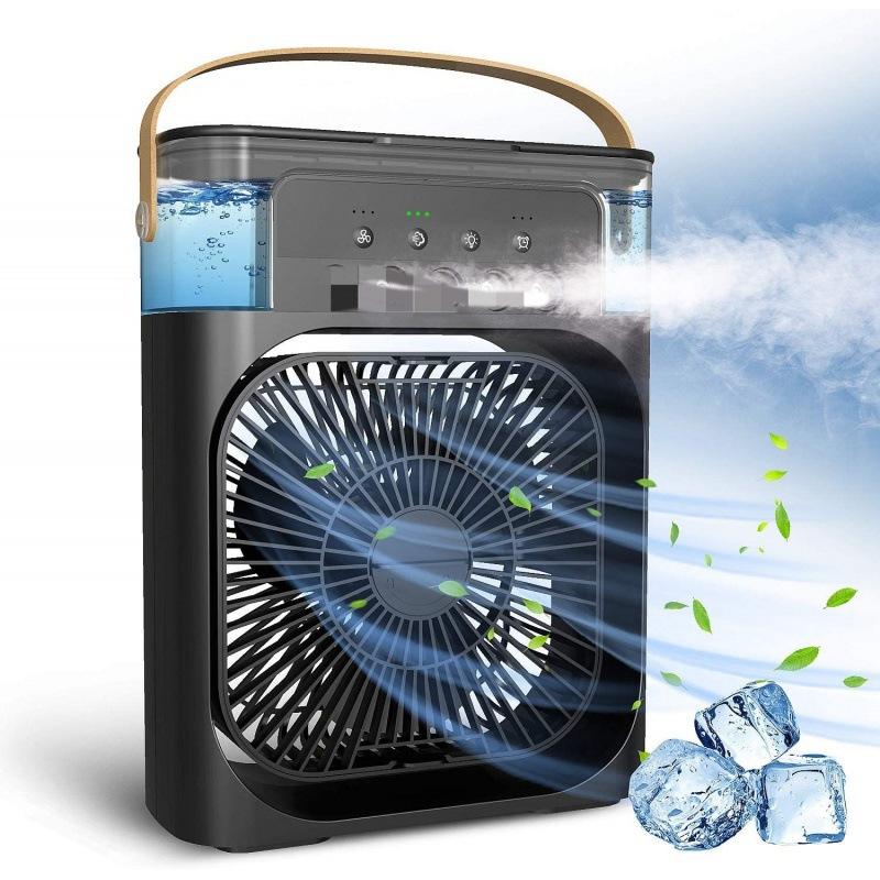 3 in 1 Humidifier Air Cooler Fan | USB Power Supply Desktop Misting Fan