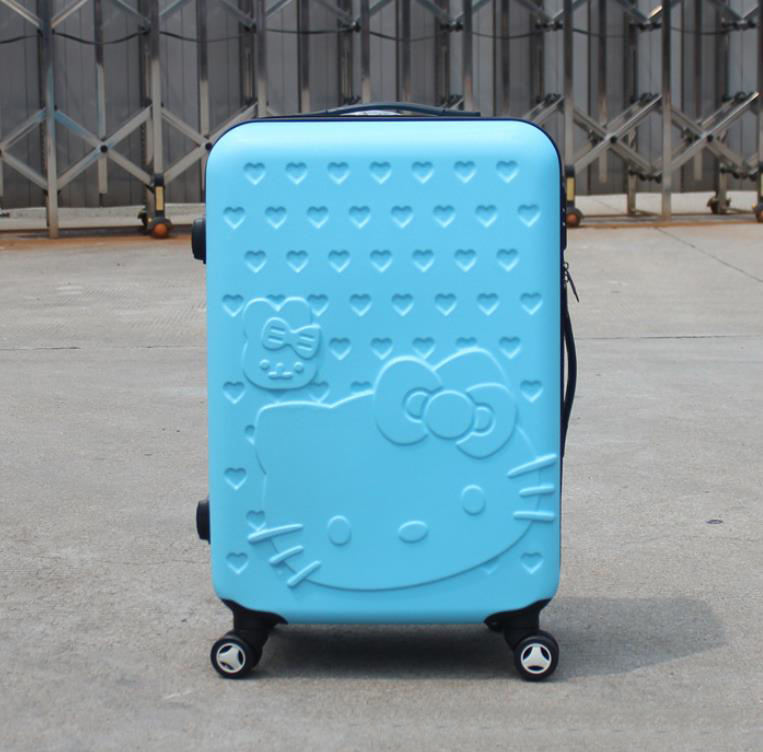 2in1 Travel Suitcase with Cosmetic Bag | Trolley Luggage with 360° Mute Caster Wheels, ABS+PC Material (28")