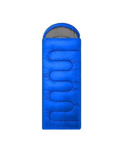 High Quality Portable Foldable Cotton Camping Sleeping Mat Bag | 20~10 Degree Envelope Style | Waterproof, Thick Outdoor Camping Mats Sports, Camping, Hiking | Available in Green, Red, Blue | 210cm x 75cm