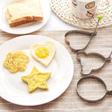 Stainless Steel Fried Egg & Pancake Mould |Creative Shaper for Breakfast