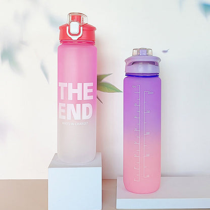 1000ml Fitness Water Bottle  BPA Free, Leak Proof Hydration | Available in Multiple colors