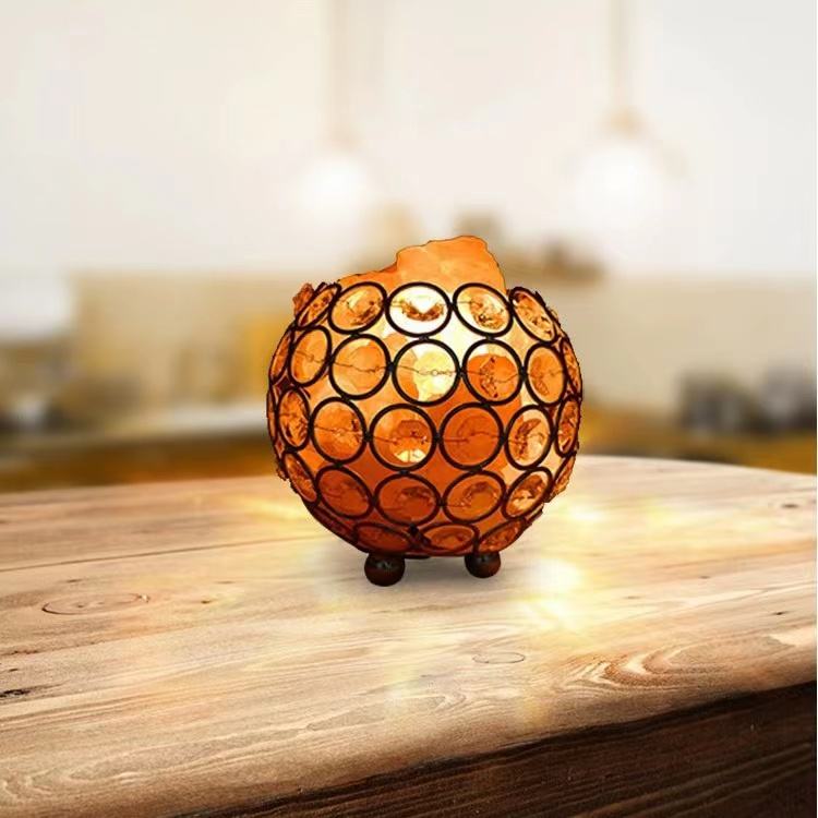 Himalayan Salt Lamp | Natural Air Purifier and Mood Booster | Ideal for living rooms, bedrooms, offices, and wellness space | USB Plug Meditation Home Bedroom Decoration