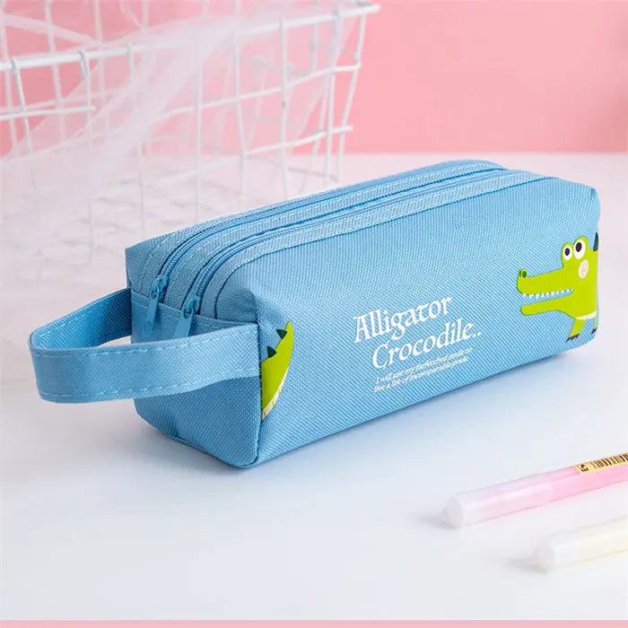 Furaha Finds Portable Canvas Pencil Case 