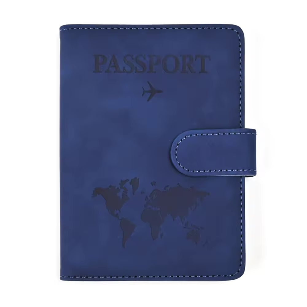 Travel Passport Holder/Card Holder with RFID Protection | 14.8x11cm - Multiple Colors Available