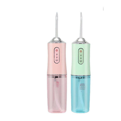 Single Nozzle Portable Oral Irrigator | USB Rechargeable Dental Water Flosser | Wireless Cordless Water Jet Floss for Teeth Whitening & Mouth Washing