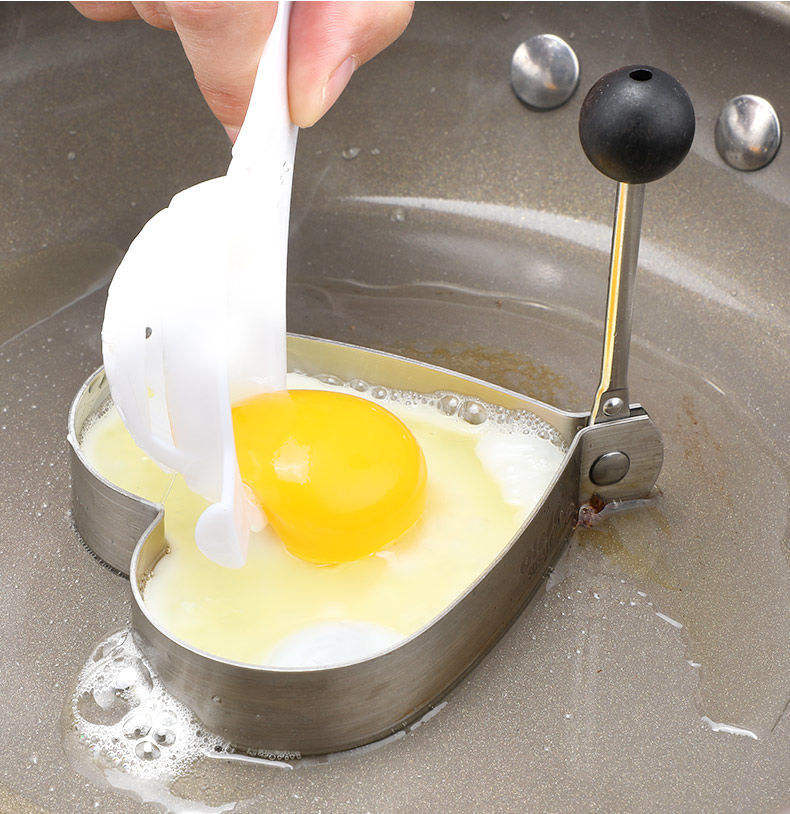 Stainless Steel Fried Egg & Pancake Mould |Creative Shaper for Breakfast