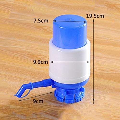 Manual Water Pump | Innovative Vacuum Action | Fits Standard 5-6 Gallon Water Bottles | Eco-Friendly Design