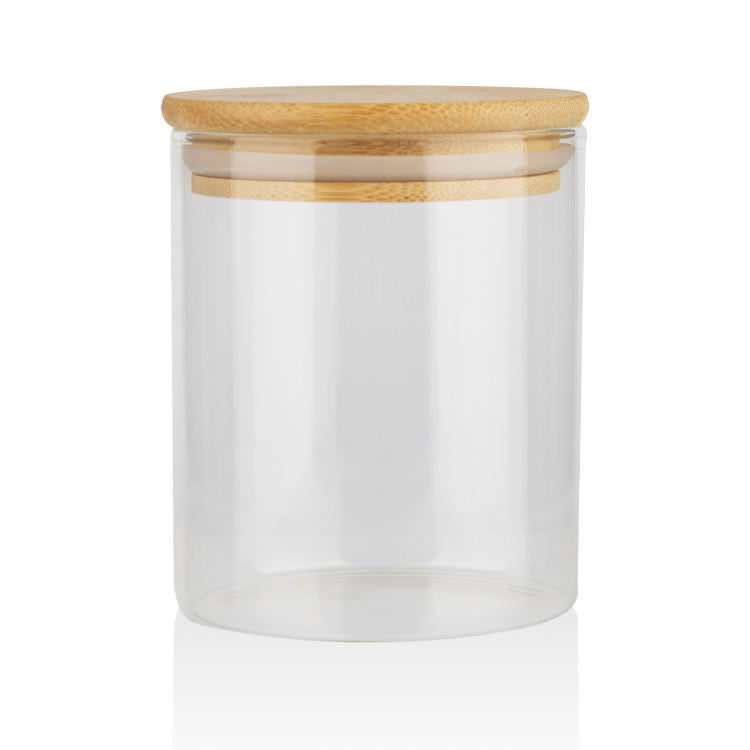 Large Capacity Glass Storage Containers with Bamboo Lids | 3L, 2.5L, 2L | Stylish Kitchen Storage