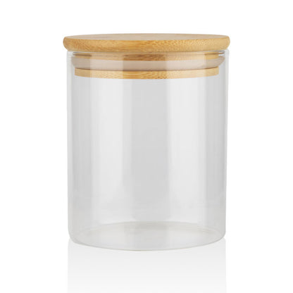 Large Capacity Glass Storage Containers with Bamboo Lids | 3L, 2.5L, 2L | Stylish Kitchen Storage