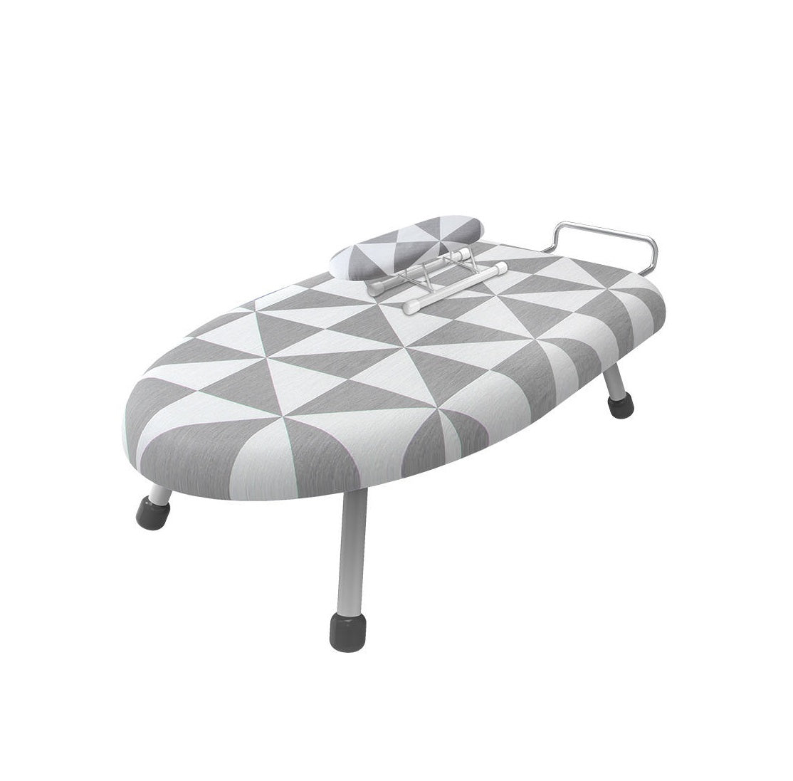 Portable Ironing Board | Heat Resistant Cotton Padded with Removable Washable Cover