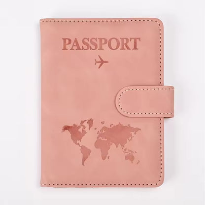 Travel Passport Holder/Card Holder with RFID Protection | 14.8x11cm - Multiple Colors Available