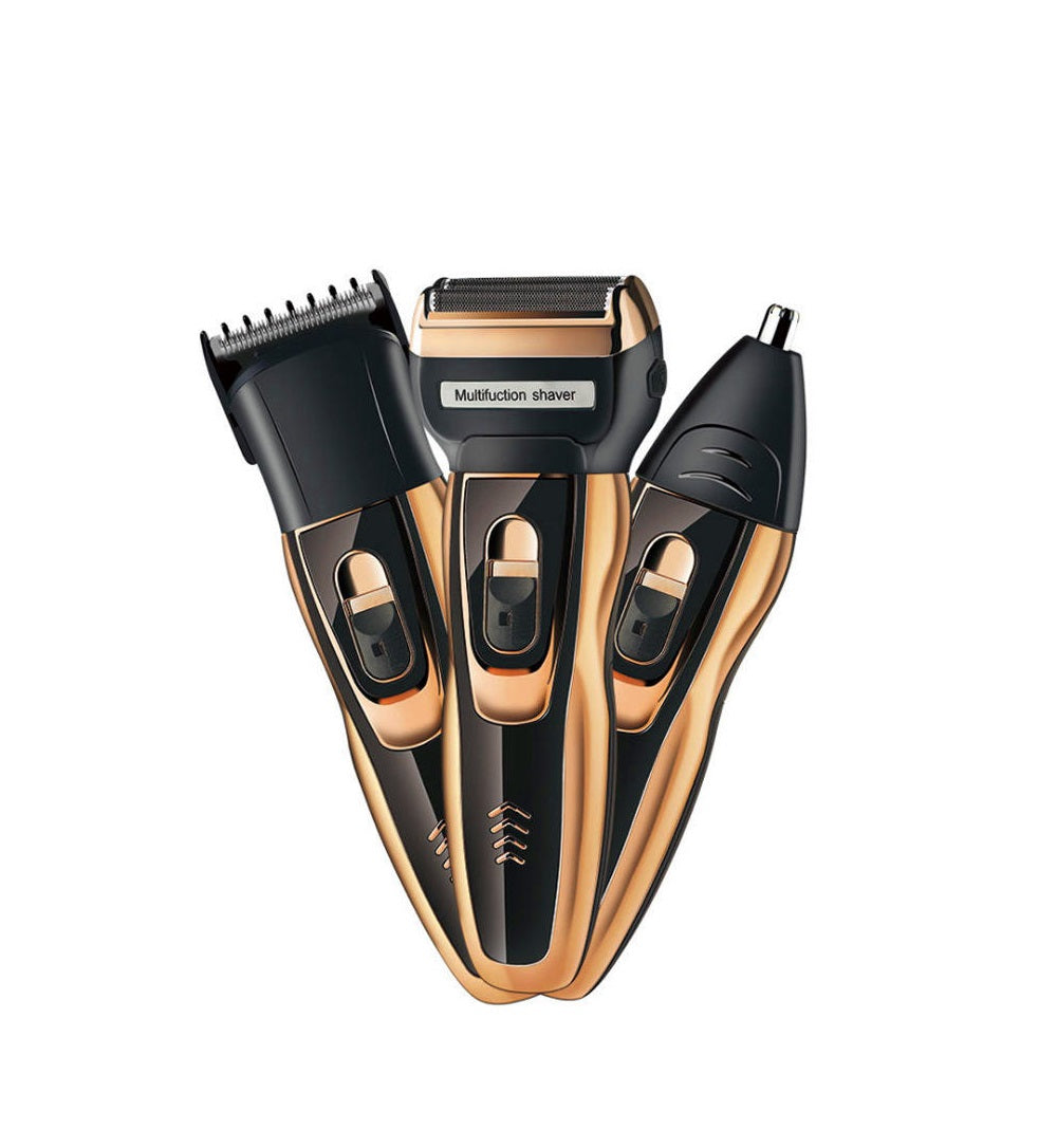 3 in 1 Geemy Shaver | Multifunctional Electric Grooming Kit for Men