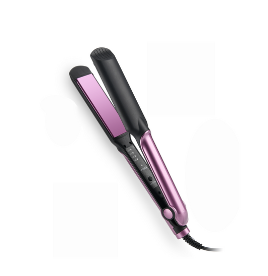 Mini Flat Iron Hair Straightener & Curling Iron | Portable High Quality Electric Comb with Max Temperature 750°F