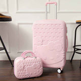 2in1 Travel Suitcase with Cosmetic Bag | Trolley Luggage with 360° Mute Caster Wheels, ABS+PC Material (28")