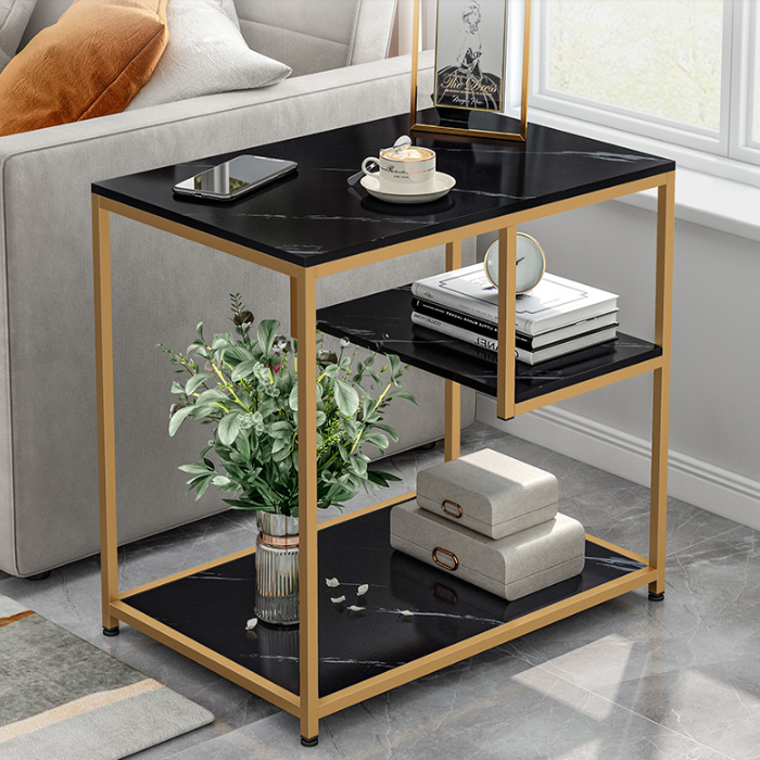 MDF Side Table | 60x40x68cm | Modern Durable Wooden Side Table for Home and Office