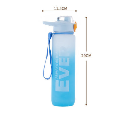 1000ml Fitness Water Bottle  BPA Free, Leak Proof Hydration | Available in Multiple colors